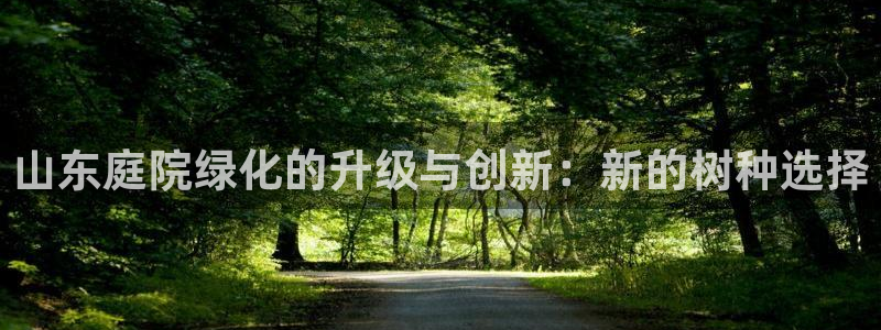 新宝gg 主管:山东庭院绿化的升级与创新:新的树种选择